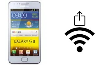 Como gerar um código QR com a senha Wifi em um Samsung I9100G Galaxy S II