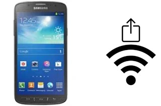 Como gerar um código QR com a senha Wifi em um Samsung Galaxy S4 Active LTE-A