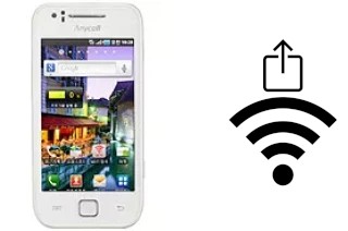 Como gerar um código QR com a senha Wifi em um Samsung M130K Galaxy K