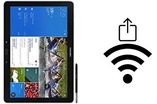 Como gerar um código QR com a senha Wifi em um Samsung Galaxy Note Pro 12.2