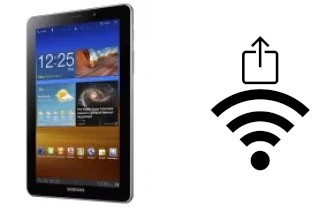 Como gerar um código QR com a senha Wifi em um Samsung P6800 Galaxy Tab 7.7