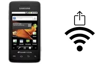 Como gerar um código QR com a senha Wifi em um Samsung Galaxy Prevail