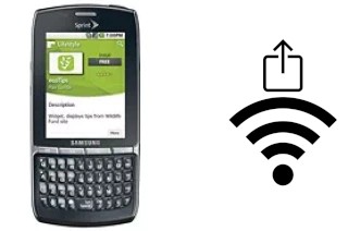 Como gerar um código QR com a senha Wifi em um Samsung M580 Replenish