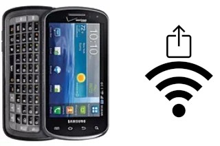 Como gerar um código QR com a senha Wifi em um Samsung I405 Stratosphere