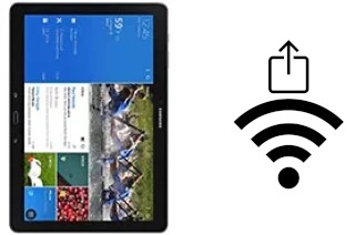 Como gerar um código QR com a senha Wifi em um Samsung Galaxy Tab Pro 12.2