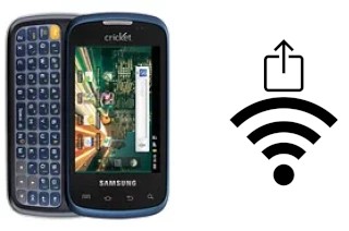 Como gerar um código QR com a senha Wifi em um Samsung R730 Transfix