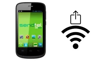 Como gerar um código QR com a senha Wifi em um Sendtel S7054