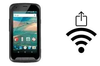 Como gerar um código QR com a senha Wifi em um Senseit R450