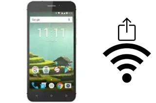 Como gerar um código QR com a senha Wifi em um Senseit T100