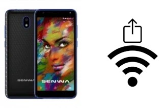 Como gerar um código QR com a senha Wifi em um Senwa Inizio S5018