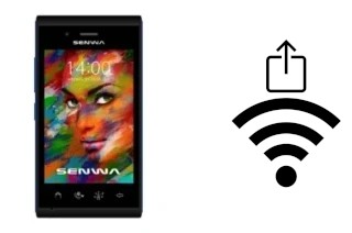 Como gerar um código QR com a senha Wifi em um Senwa S607