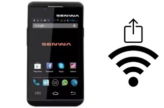 Como gerar um código QR com a senha Wifi em um Senwa S615