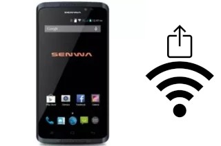 Como gerar um código QR com a senha Wifi em um Senwa S905TL