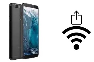 Como gerar um código QR com a senha Wifi em um Sharp A2 Lite