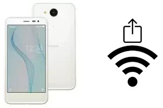 Como gerar um código QR com a senha Wifi em um Sharp Aquos ea