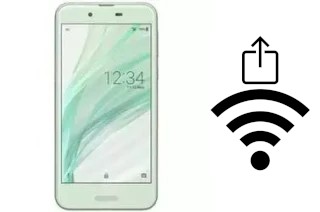 Como gerar um código QR com a senha Wifi em um Sharp Aquos Sense Basic