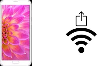 Como gerar um código QR com a senha Wifi em um Sharp Aquos Sense2