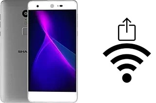 Como gerar um código QR com a senha Wifi em um Sharp Z2