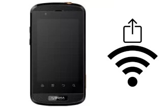 Como gerar um código QR com a senha Wifi em um Sigma_mobile Sigma mobile X-treme PQ11