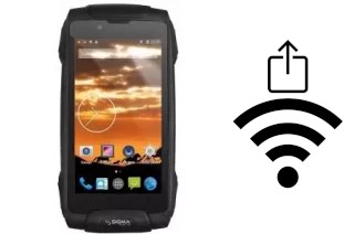 Como gerar um código QR com a senha Wifi em um Sigma_mobile Sigma mobile X-treme PQ25