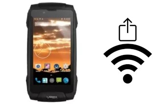 Como gerar um código QR com a senha Wifi em um Sigma_mobile Sigma mobile X-treme PQ30