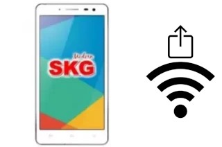 Como gerar um código QR com a senha Wifi em um SKG Modern S1