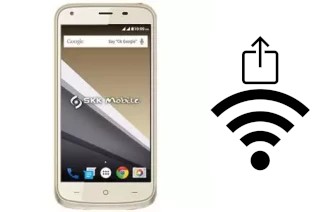 Como gerar um código QR com a senha Wifi em um SKK Aura Desire