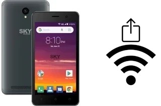 Como gerar um código QR com a senha Wifi em um Sky-Devices Elite A5