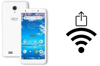 Como gerar um código QR com a senha Wifi em um Sky-Devices Elite B55