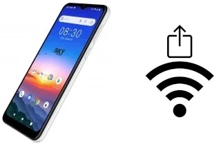 Como gerar um código QR com a senha Wifi em um Sky-Devices Elite B65