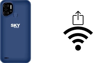 Como gerar um código QR com a senha Wifi em um Sky-Devices Elite C63