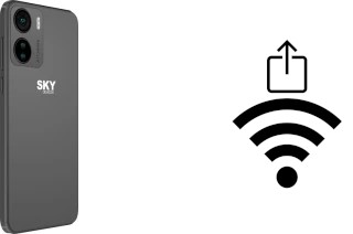 Como gerar um código QR com a senha Wifi em um Sky-Devices Elite D63