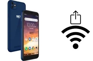 Como gerar um código QR com a senha Wifi em um Sky-Devices Elite E55 MAX