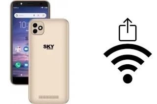 Como gerar um código QR com a senha Wifi em um Sky-Devices Elite E55