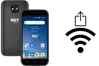 Como gerar um código QR com a senha Wifi em um Sky-Devices Elite H5