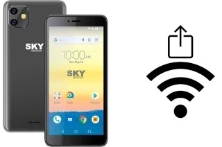 Como gerar um código QR com a senha Wifi em um Sky-Devices Elite H55