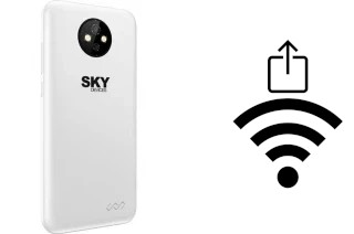 Como gerar um código QR com a senha Wifi em um Sky-Devices Elite J55