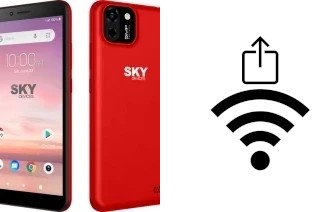 Como gerar um código QR com a senha Wifi em um Sky-Devices Elite L55