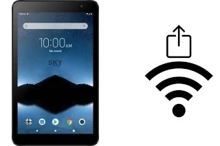 Como gerar um código QR com a senha Wifi em um Sky-Devices Elite Octa