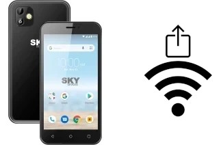 Como gerar um código QR com a senha Wifi em um Sky-Devices Elite P5