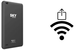 Como gerar um código QR com a senha Wifi em um Sky-Devices Elite T8Plus