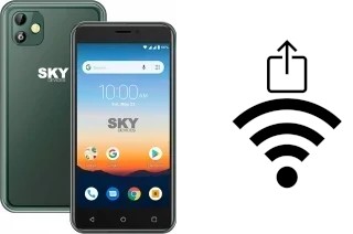 Como gerar um código QR com a senha Wifi em um Sky-Devices Platinum H5