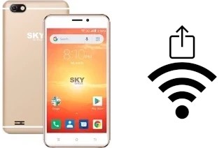 Como gerar um código QR com a senha Wifi em um Sky-Devices Platinum J5