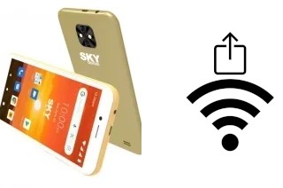 Como gerar um código QR com a senha Wifi em um Sky-Devices Platinum K55