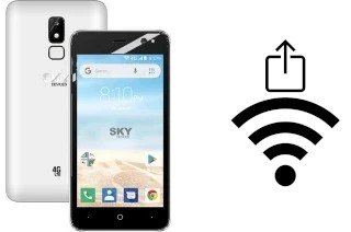 Como gerar um código QR com a senha Wifi em um Sky-Devices Prestige