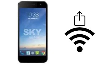 Como gerar um código QR com a senha Wifi em um Sky-Devices Sky 5-0 Pro