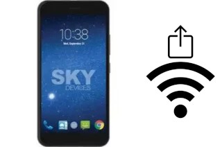 Como gerar um código QR com a senha Wifi em um Sky-Devices Sky Elite 5-0L Plus