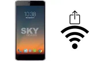 Como gerar um código QR com a senha Wifi em um Sky-Devices Sky Elite 6-0L Plus