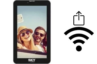 Como gerar um código QR com a senha Wifi em um Sky-Devices SKY Platinum 7-0