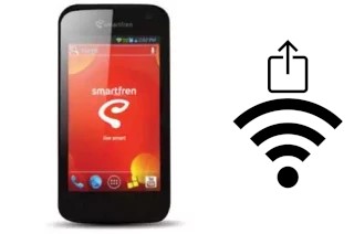 Como gerar um código QR com a senha Wifi em um SmartFren Smartfren New Andromax-I